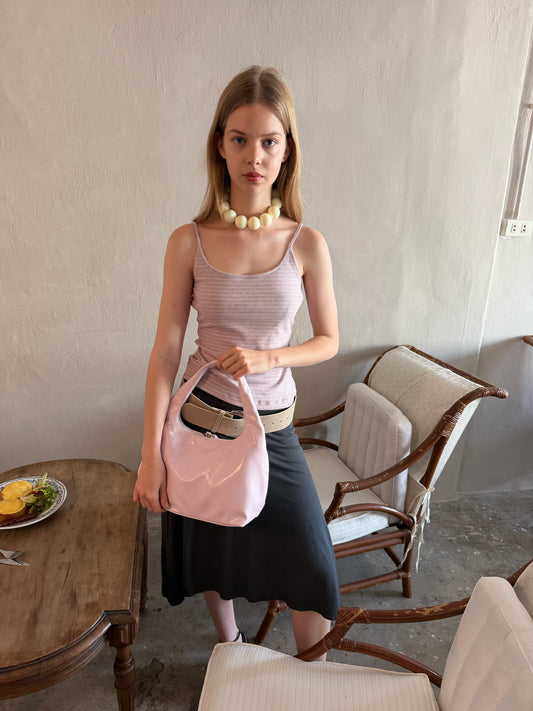 July Mansion - Medium Jersey in Baby Pink