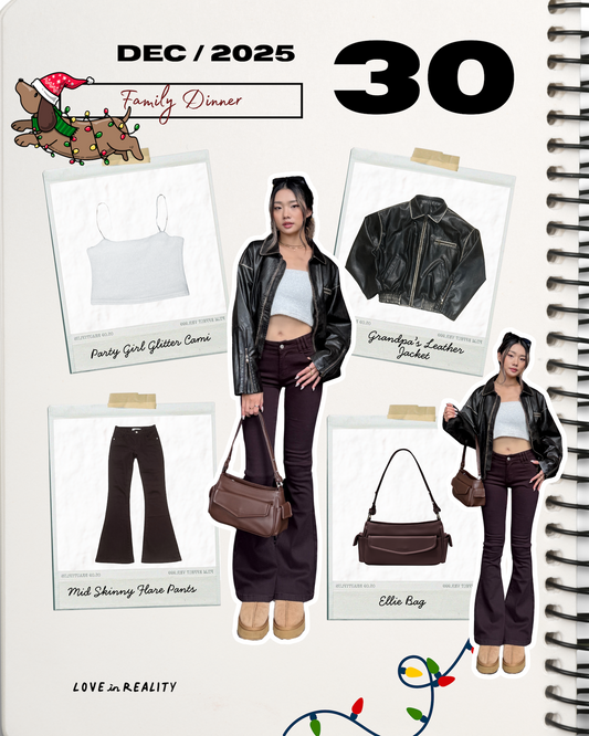 [ 巨舒服 & 顯瘦!! 彈性貼身喇叭褲 ] Mid Skinny Flare Pants - 2 colours