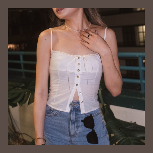 [ 度假vibe~ 吊帶背心 ] Secret In Bali Cami
