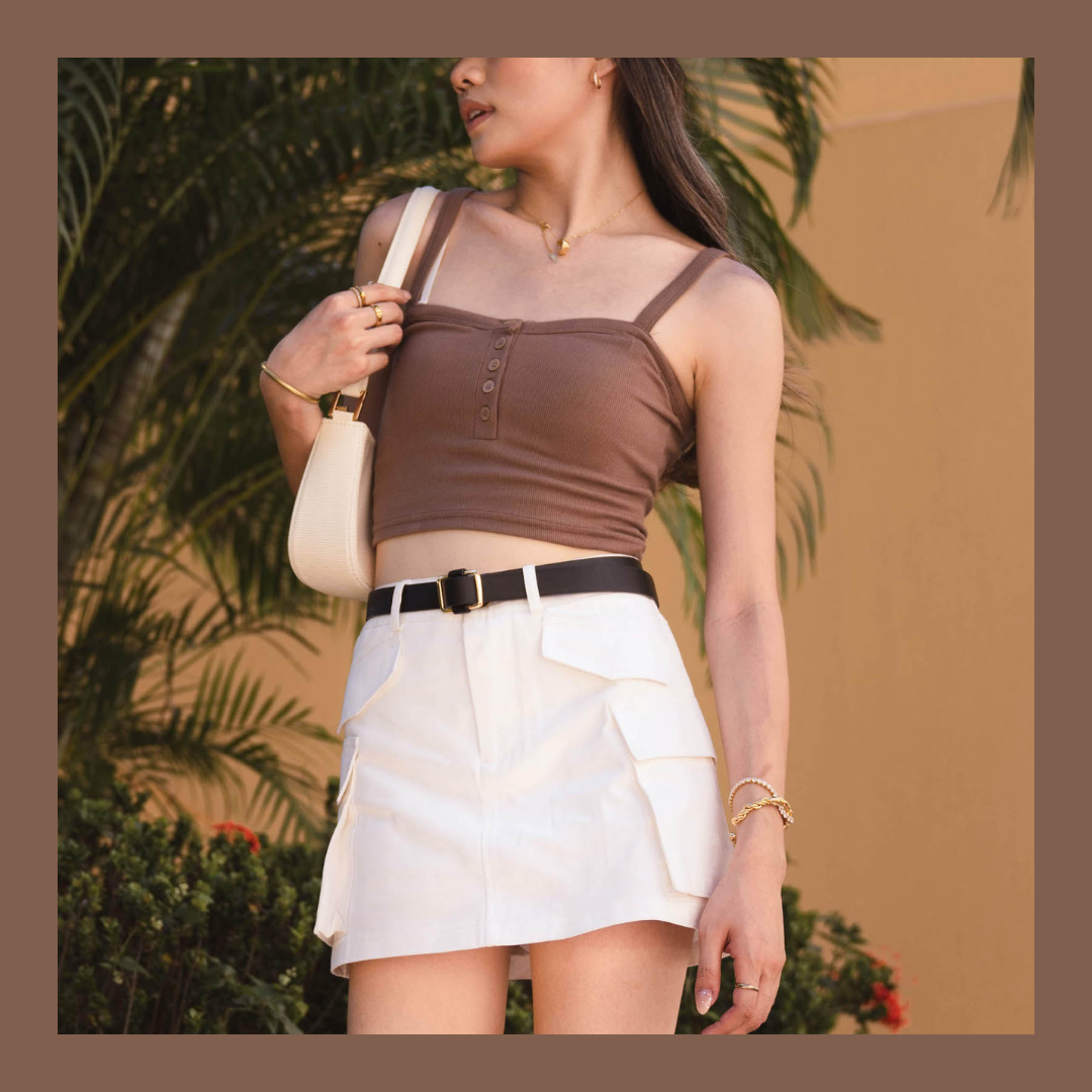[ 多色! 基礎百搭~鈕扣背心 ] Basic Max Button Up Cami - 6 colours