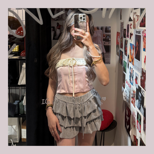 [ 🆕 baby pink 當道 🩰˚˖𓍢 🦢✧˚.🎀 ] Princess In Town Cami  - 2 colours