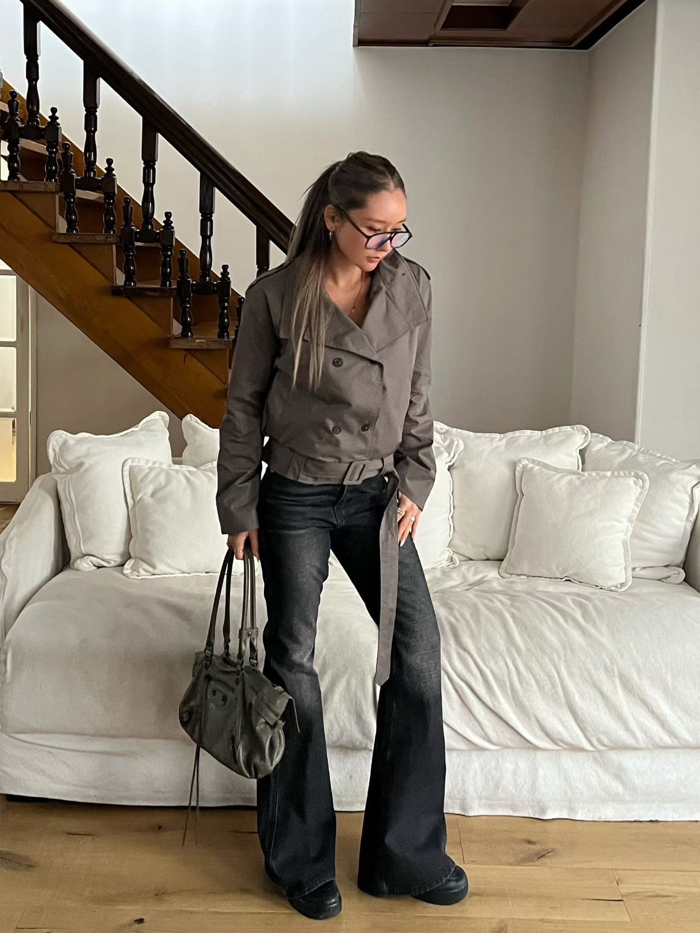 SALE  [ 今季好興！微 bomber乾濕外套 ] The Stylish Trench Coat  - 2 colours