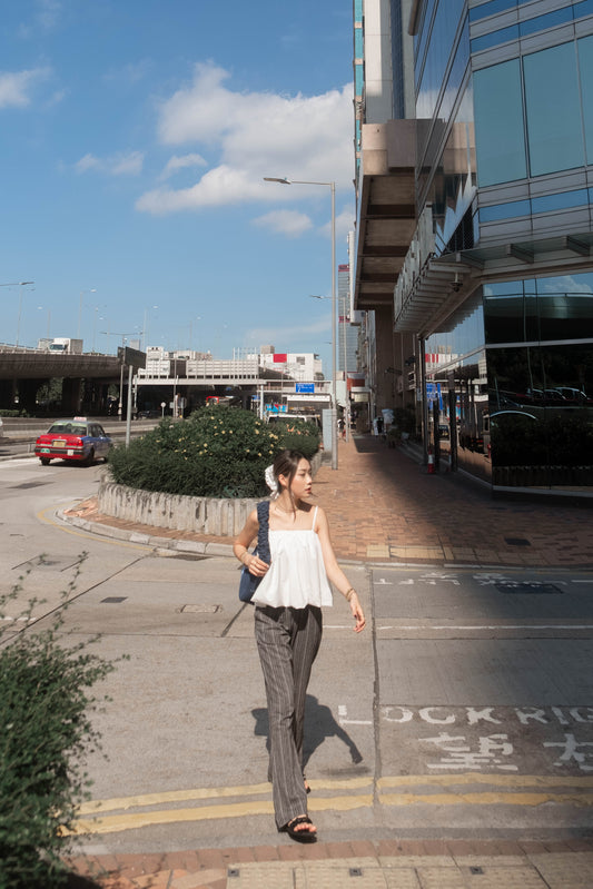 SALE [ 法式小可愛~ 泡泡吊帶 ] Ballon On Cloud Top - 2 colours