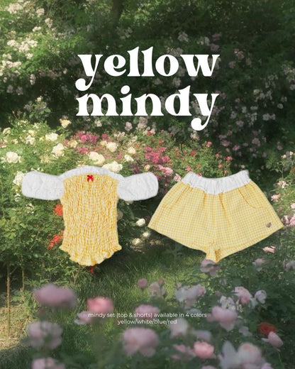 [ 超可愛套裝! 悠閒週末 vibe~ ] Morning Mindy Set - Yellow