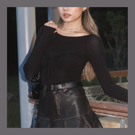 [ 極親膚, 多著法! 秋冬必備單著 top ] Breezy 3-way Stretchy Top - 3 colours