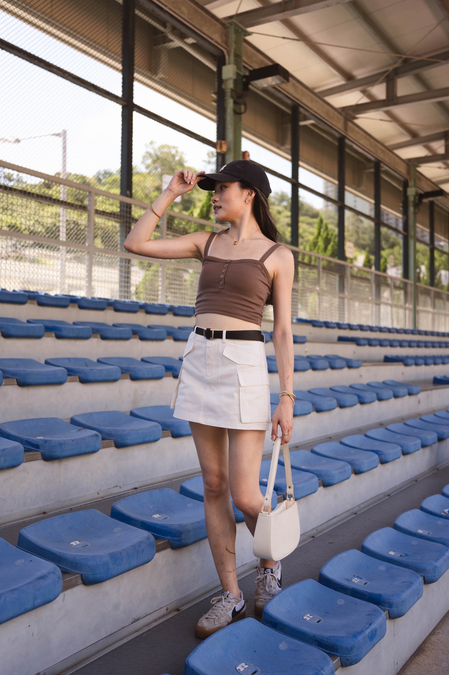 [ 多色! 基礎百搭~鈕扣背心 ] Basic Max Button Up Cami - 6 colours