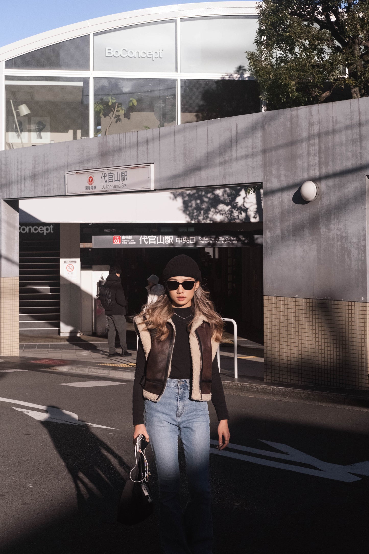 [ 驚喜型格毛毛背心外套 ] Super Cool Girl Vest Jacket