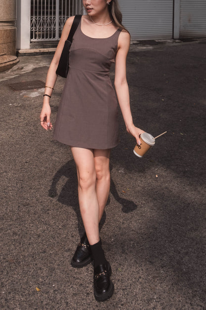 [ 氣質擔當~ 西裝料連身裙 ] Worth The Wait Mini Dress - 3 colours
