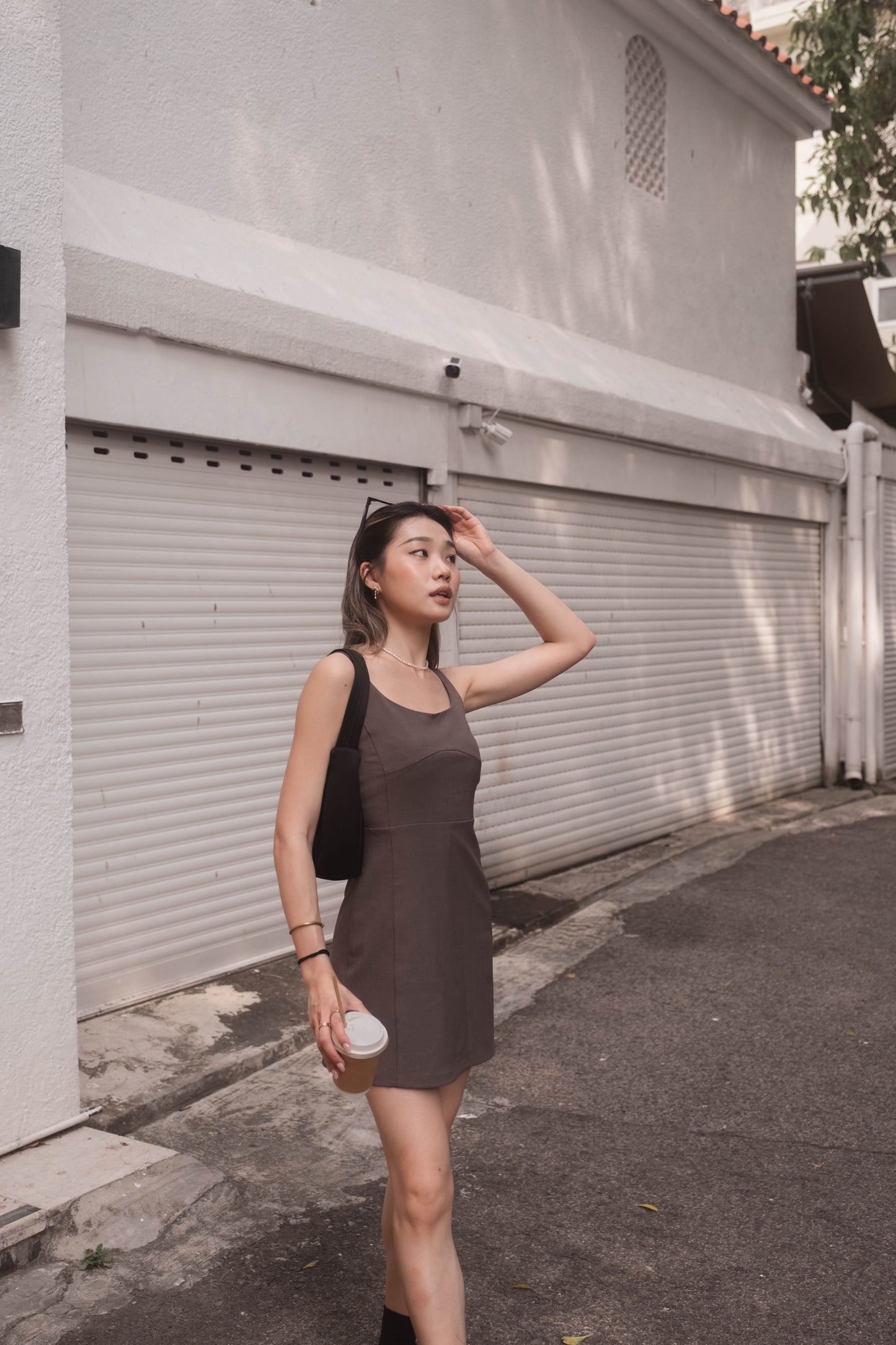[ 氣質擔當~ 西裝料連身裙 ] Worth The Wait Mini Dress - 3 colours