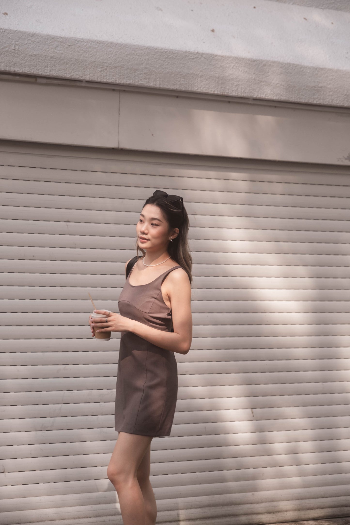 [ 氣質擔當~ 西裝料連身裙 ] Worth The Wait Mini Dress - 3 colours