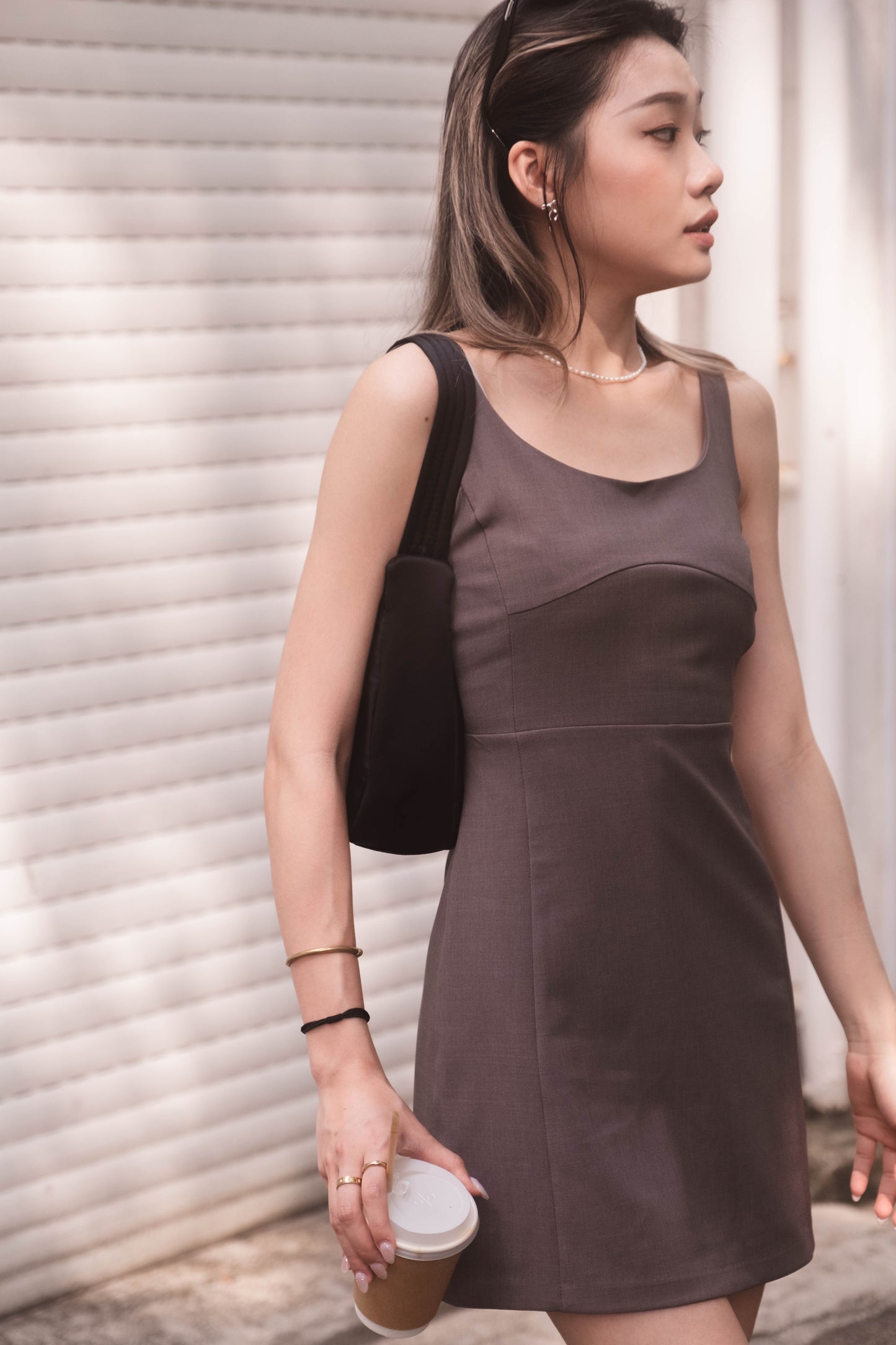 [ 氣質擔當~ 西裝料連身裙 ] Worth The Wait Mini Dress - 3 colours