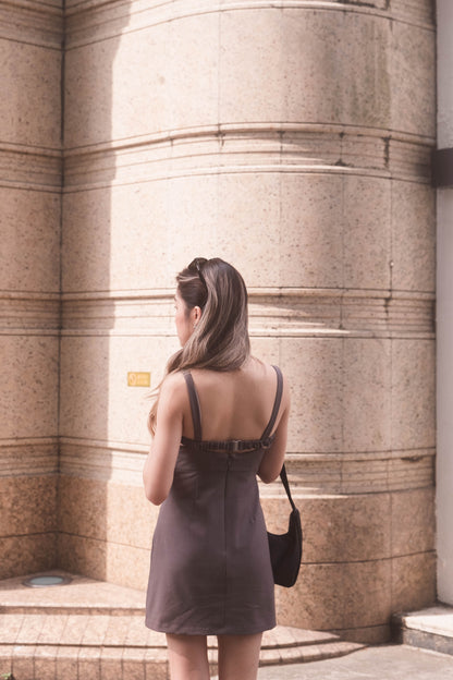 [ 氣質擔當~ 西裝料連身裙 ] Worth The Wait Mini Dress - 3 colours
