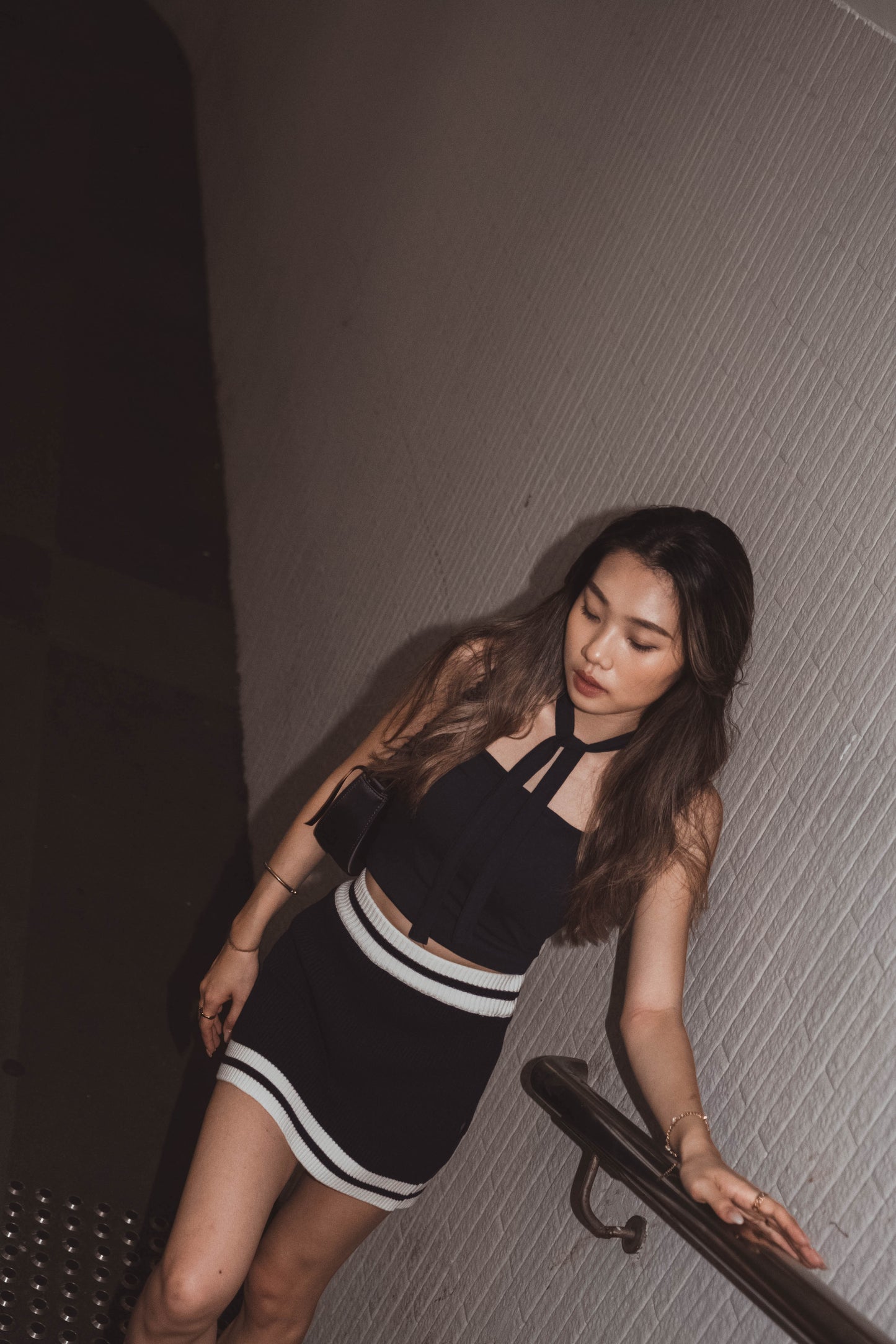 [ 簡約露背綁帶~ 多種著法! ] Tie-up Halter Top - 5 colours