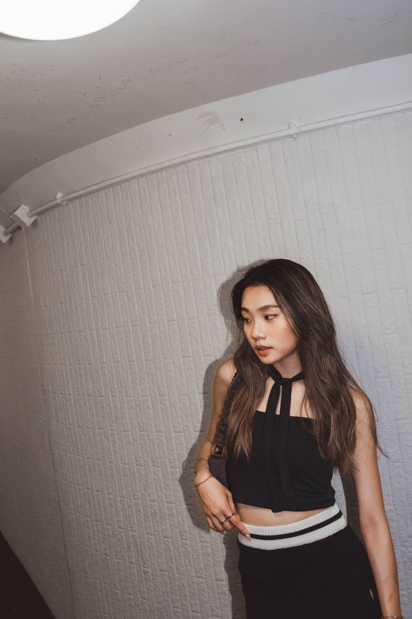 [ 簡約露背綁帶~ 多種著法! ] Tie-up Halter Top - 5 colours