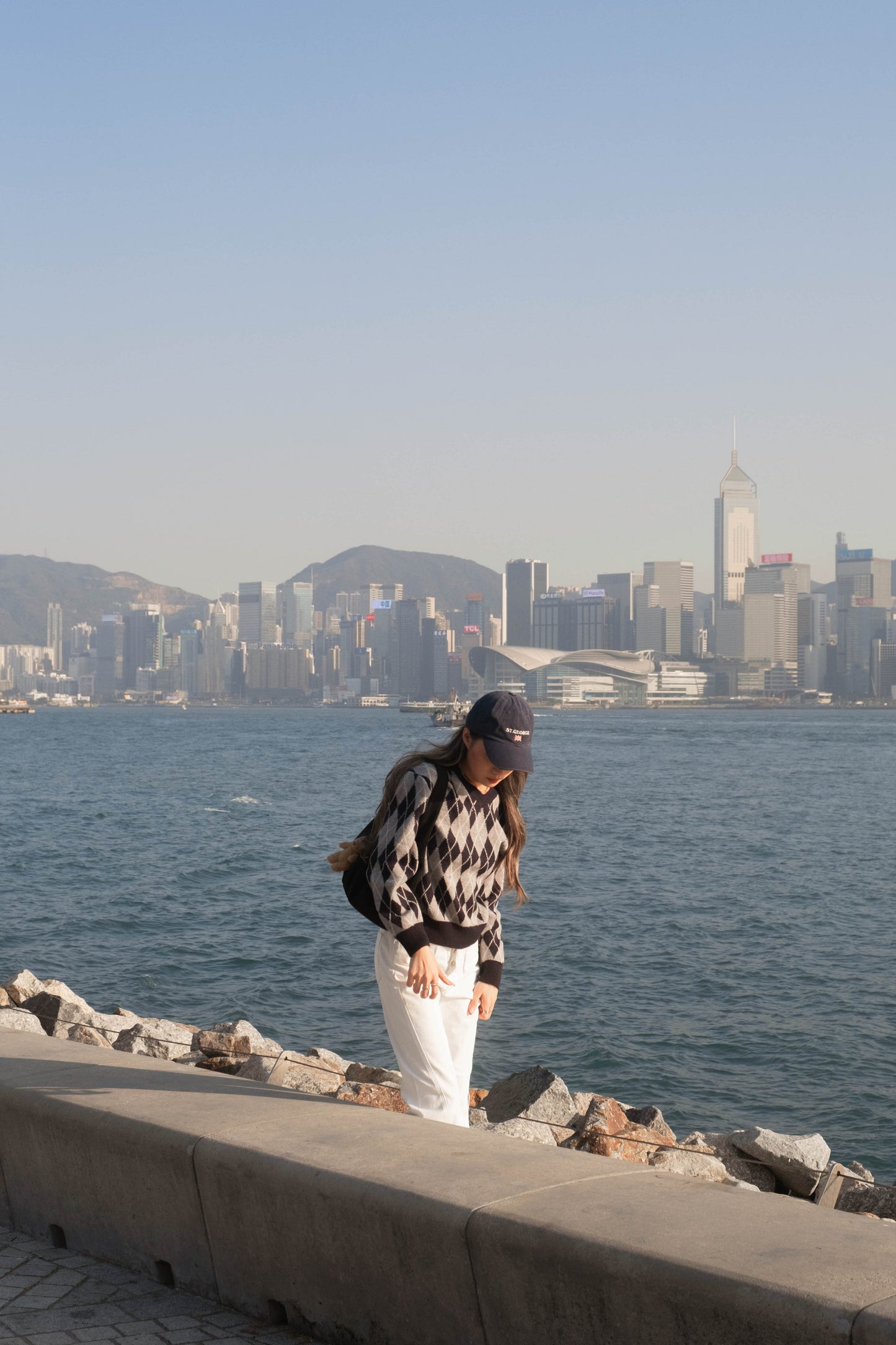 [ Old Money Vibe 🪙 復古格仔冷衫 ] Golfy Checked Sweater