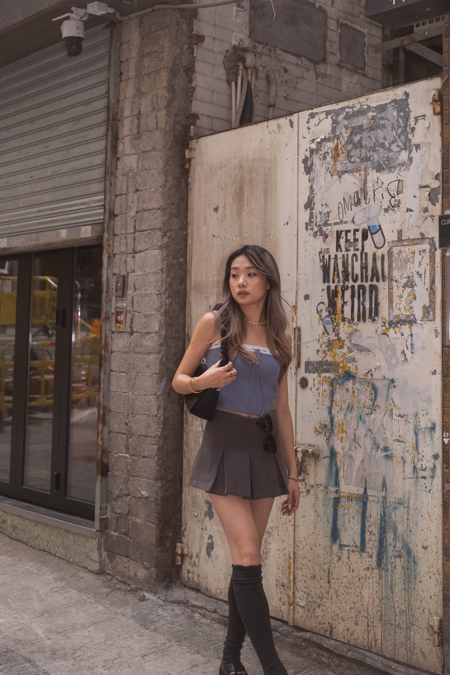 [ 可愛又性感~ 針織小 lace 背心 ] Sugar Babe Soft Knit Little Ribbon Cami - 2 colours