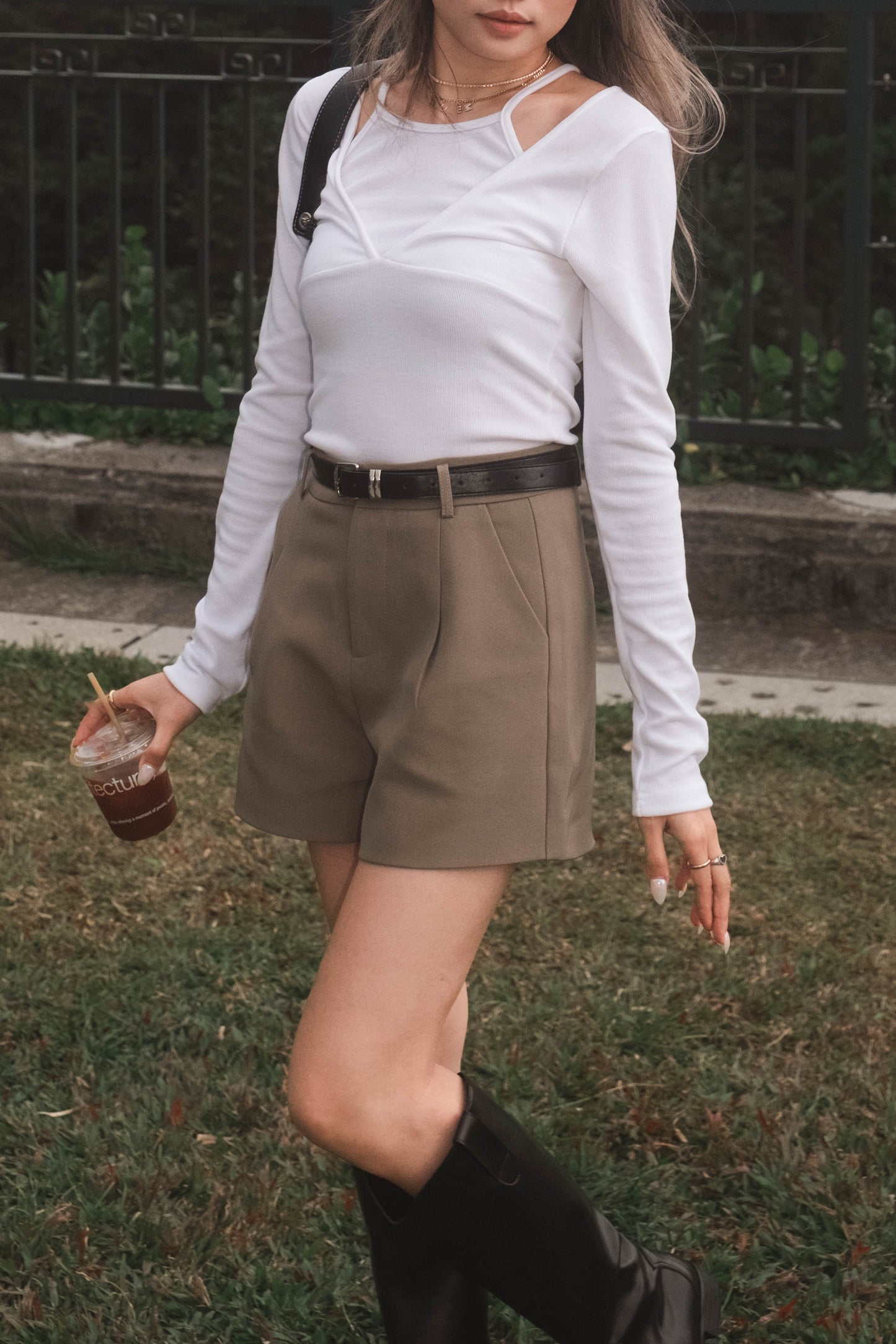 [ 簡約假兩件親膚 top ] Easy Peasy Top - 3 colours