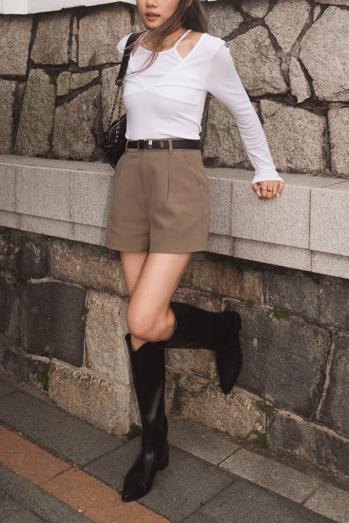 [ 簡約假兩件親膚 top ] Easy Peasy Top - 3 colours