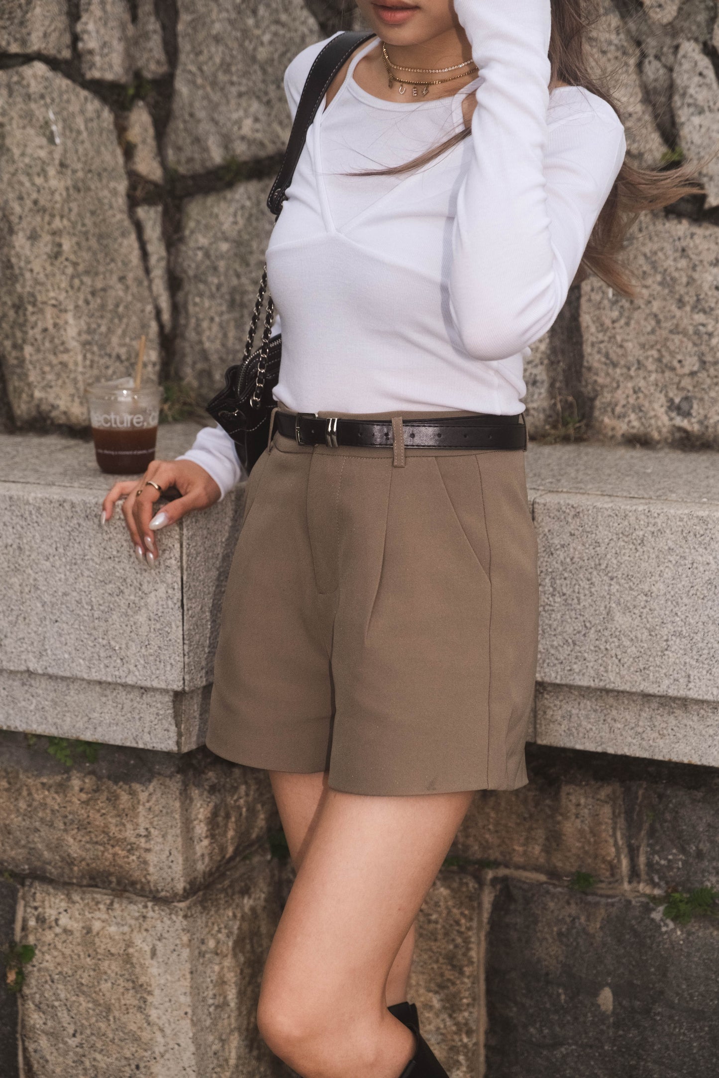 [ 簡約假兩件親膚 top ] Easy Peasy Top - 3 colours