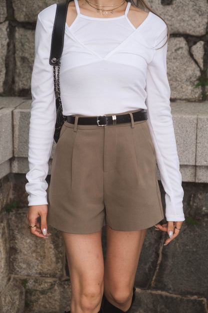 [ 簡約假兩件親膚 top ] Easy Peasy Top - 3 colours