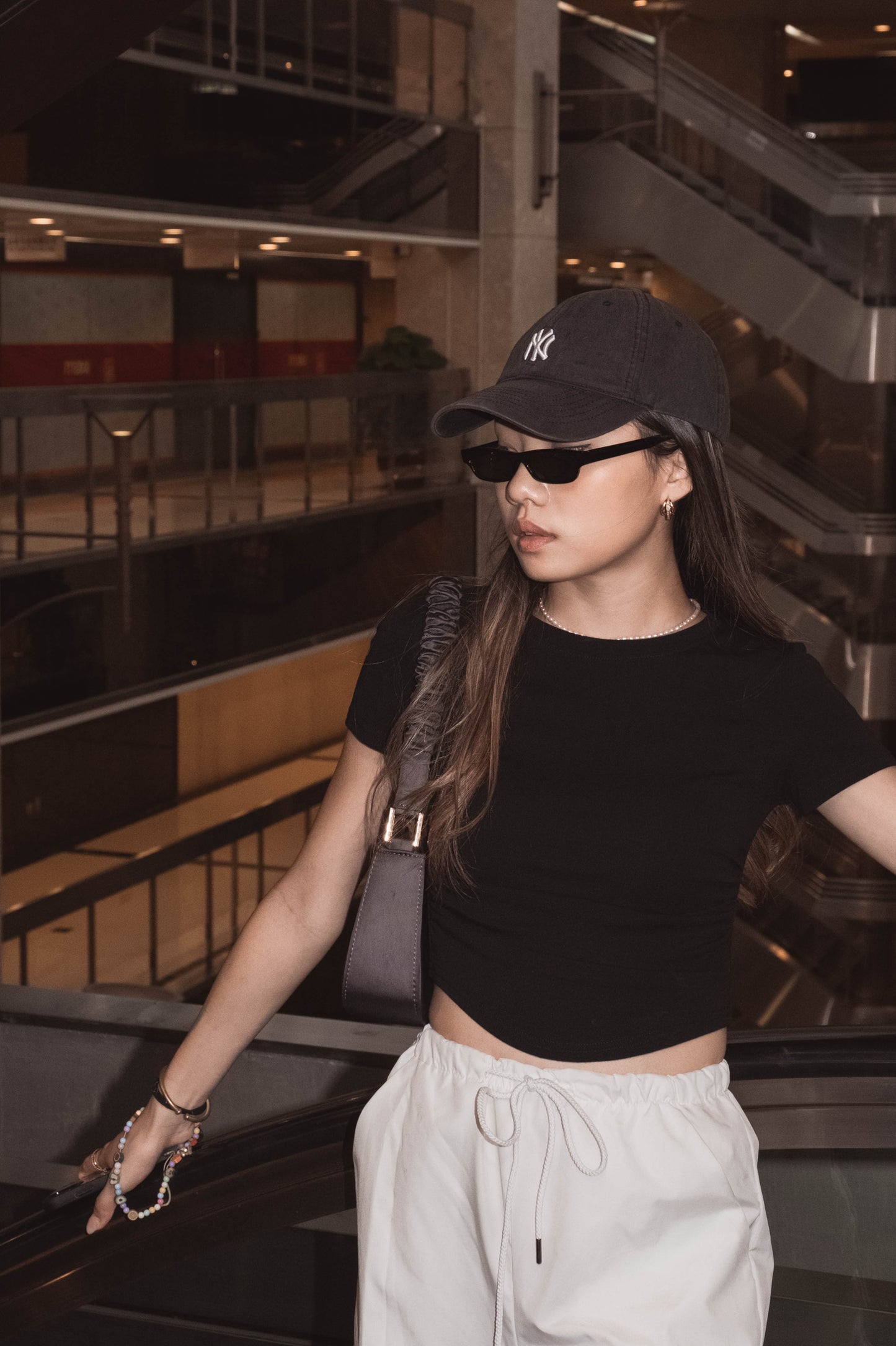 [ 實用! 穿着率超高 ] Staple Stretchy Round Neck Tee - Black