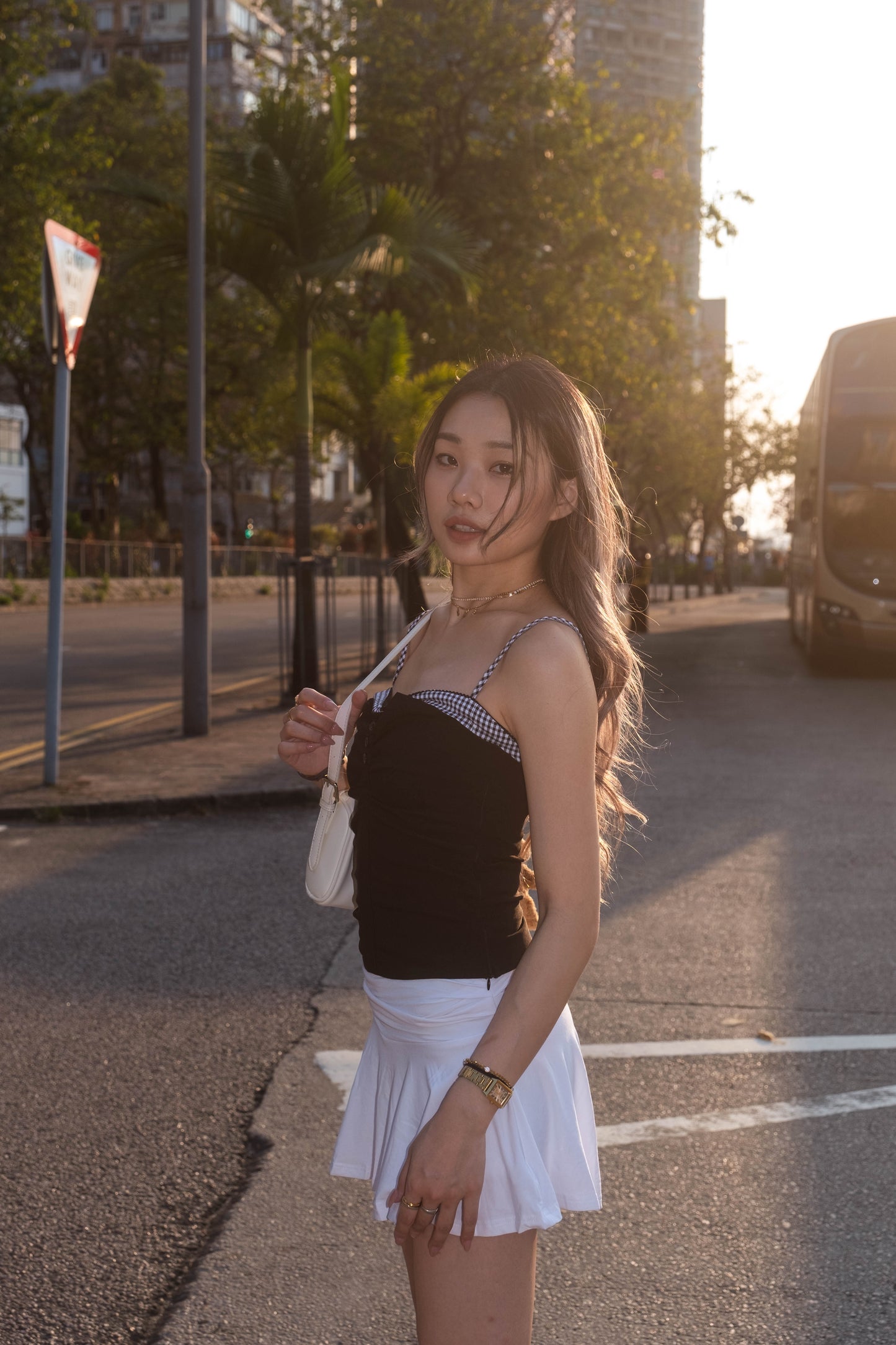 [ 最親膚的享受! 🩰🎾 飄飄彈性短裙(內置貼身打底) ] Gentle Ballet Skirt - 3 colours