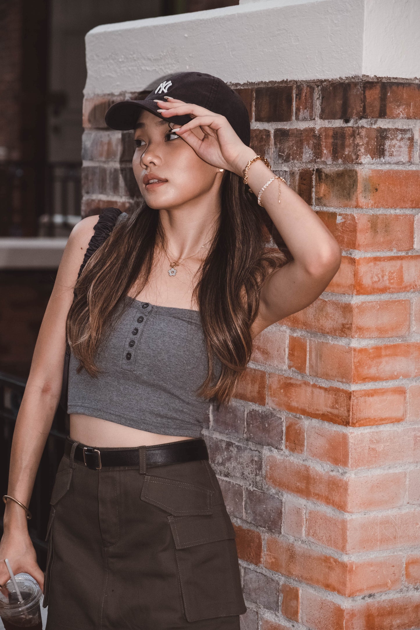 [ 多色! 基礎百搭~鈕扣背心 ] Basic Max Button Up Cami - 6 colours