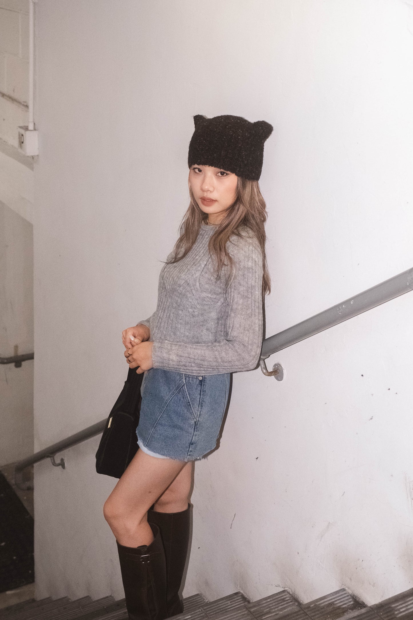 [ 氣質簡約~ 軟熟針織 top ] Swing & Swing Soft Knit Top - 2 colours