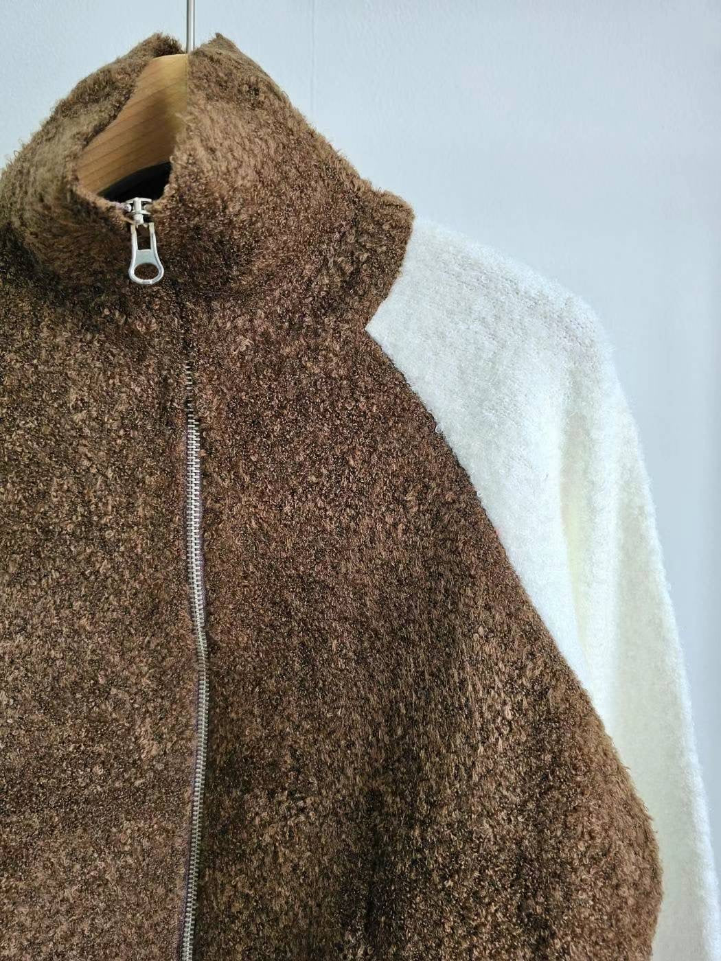 [ 性格又可愛~ 毛毛棒球褸 ] Fluffy Teddy Bumper Jacket