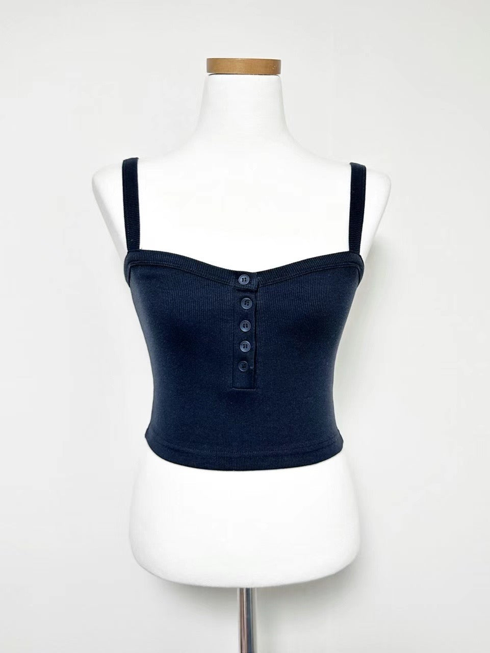 [ 多色! 基礎百搭~鈕扣背心 ] Basic Max Button Up Cami - 6 colours