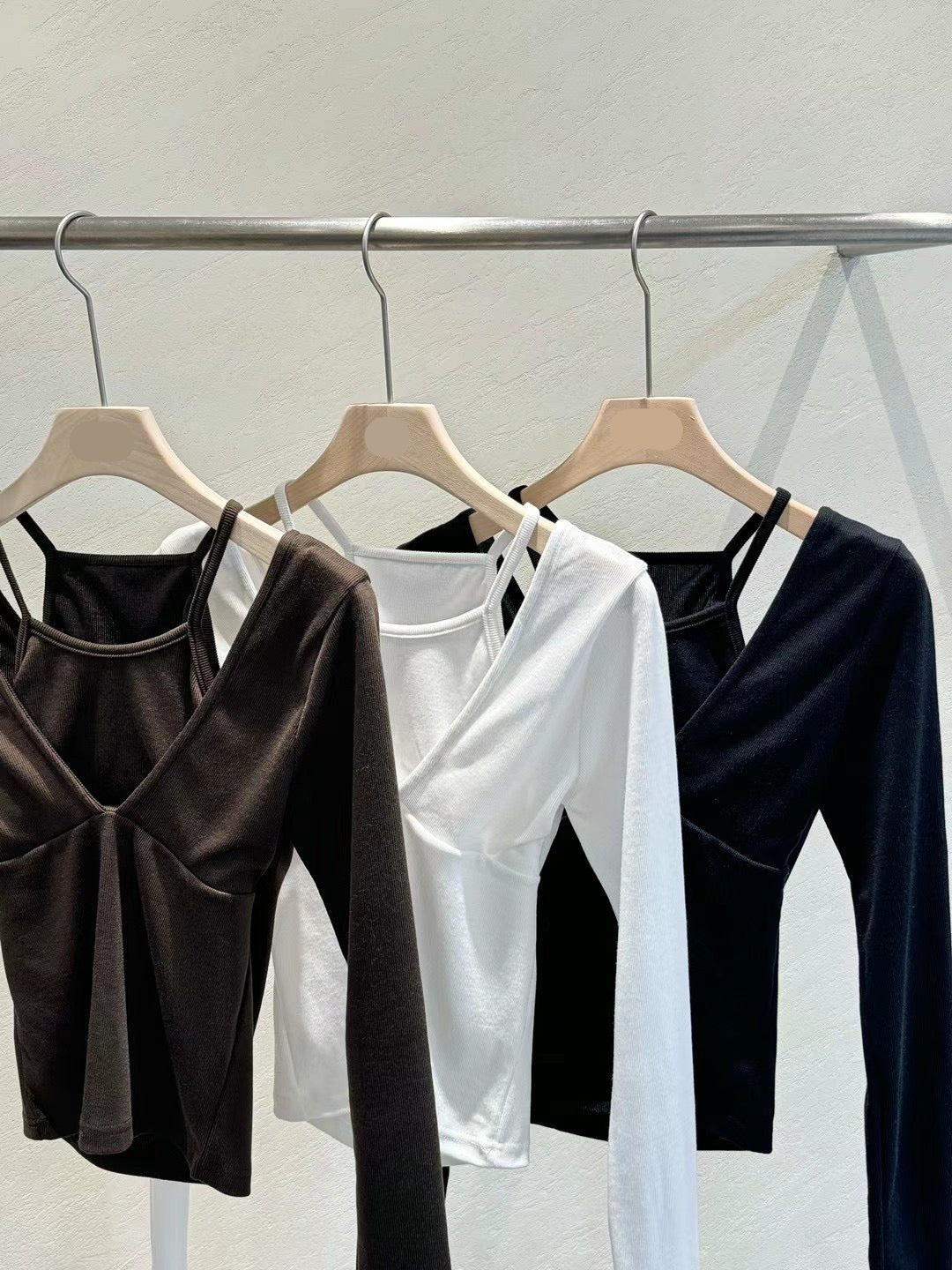 [ 簡約假兩件親膚 top ] Easy Peasy Top - 3 colours