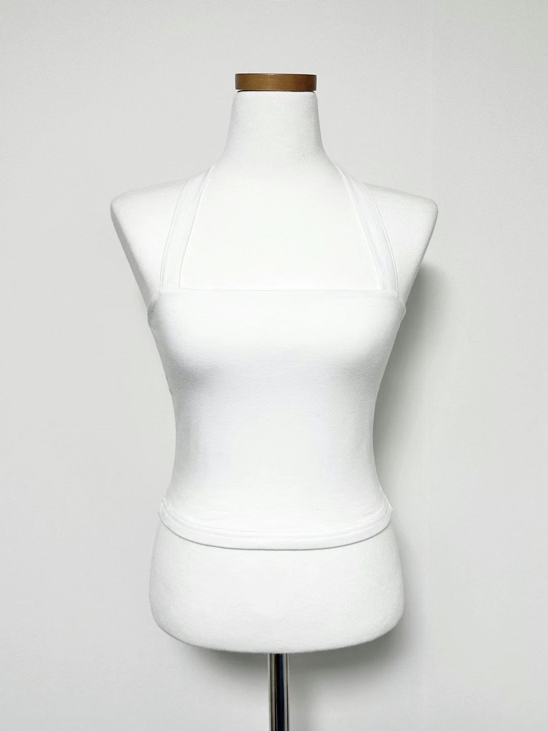 [ 簡約露背綁帶~ 多種著法! ] Tie-up Halter Top - 5 colours