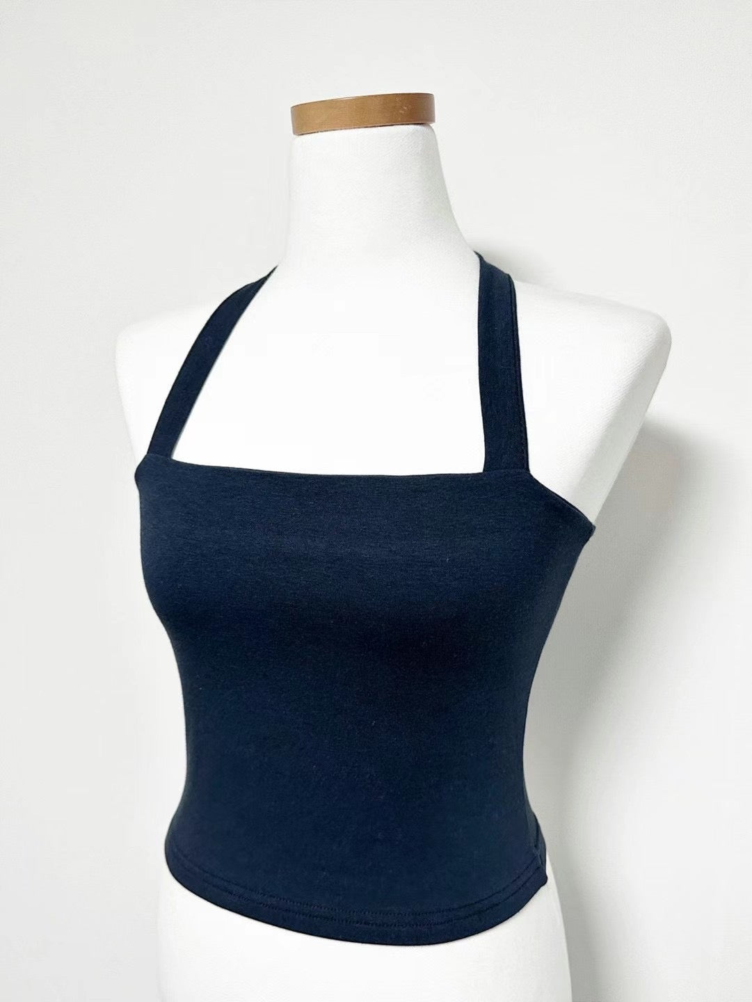 [ 簡約露背綁帶~ 多種著法! ] Tie-up Halter Top - 5 colours