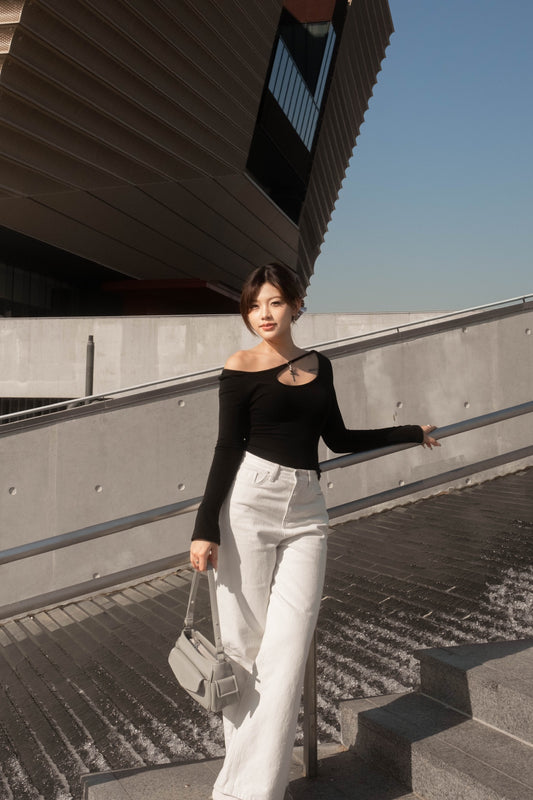 [ 有驚喜! 被毛毛包圍~ 超舒服直腳牛仔 ] Dusty Soft Pants - 3 colours