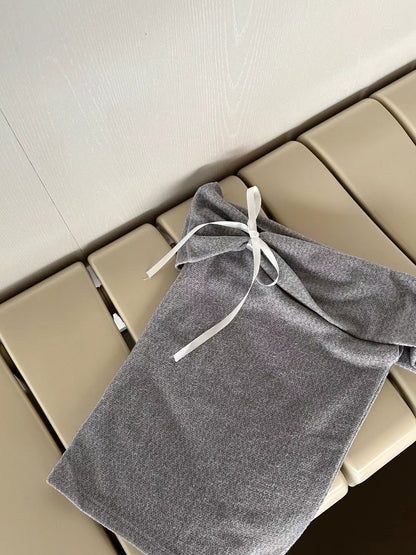 [ 透薄透氣~ 綁帶蝴蝶結 Off Shoulder Top ] Ribbon Bow Sheer Knit Off Shoulder Top - 3 colours