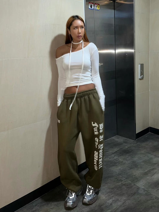 [ Sassy! 不暴露的性感! ] Single Shoulder Skinny Scarf Top - 3 colours