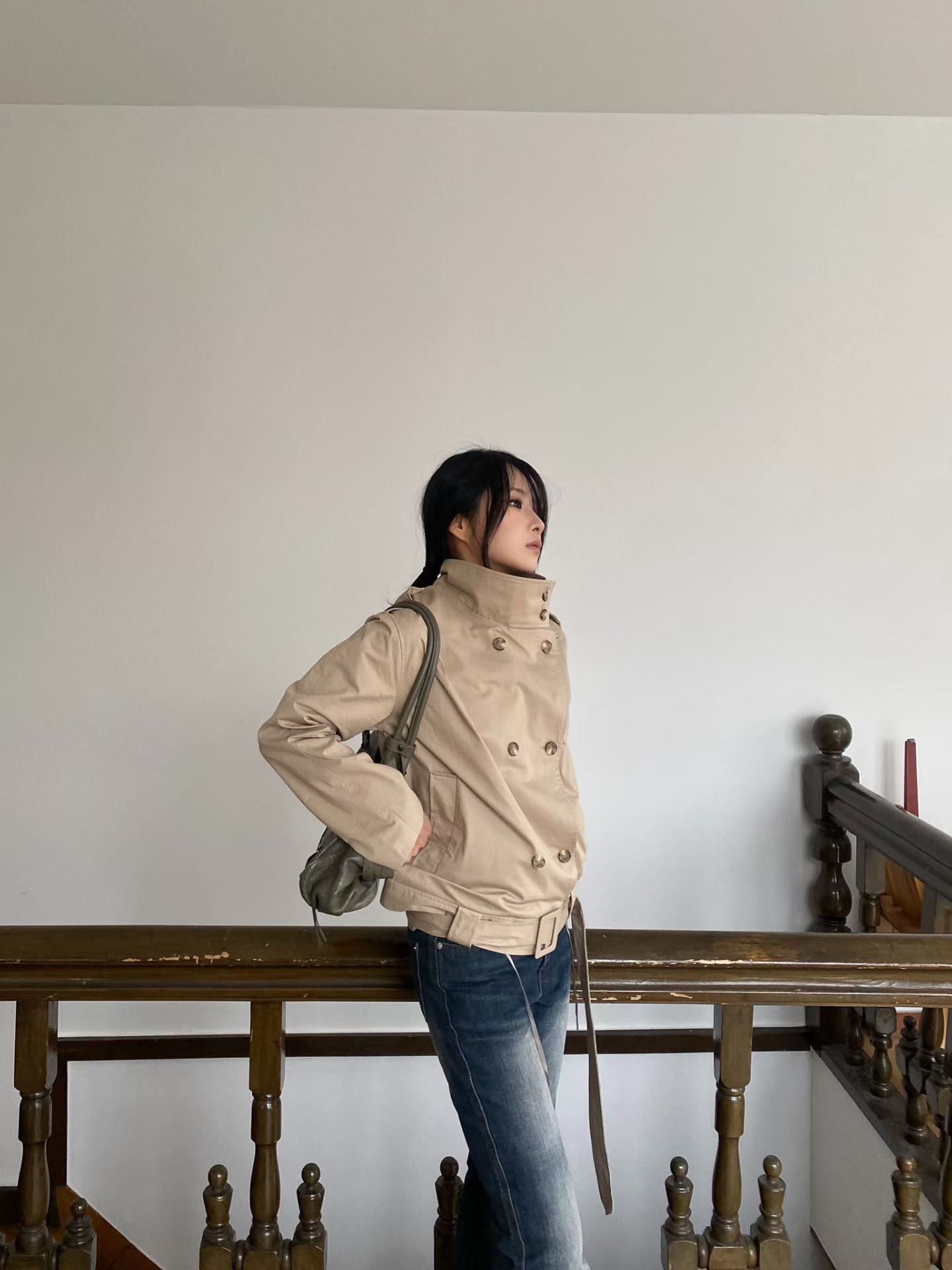 SALE  [ 今季好興！微 bomber乾濕外套 ] The Stylish Trench Coat  - 2 colours