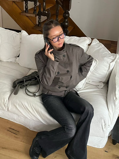 SALE  [ 今季好興！微 bomber乾濕外套 ] The Stylish Trench Coat  - 2 colours