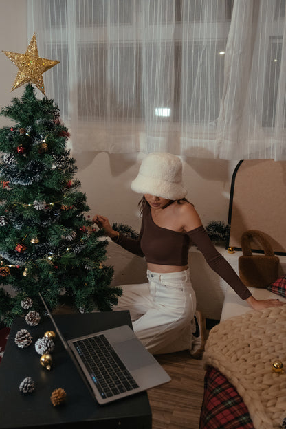 Single Shoulder Sexy Top