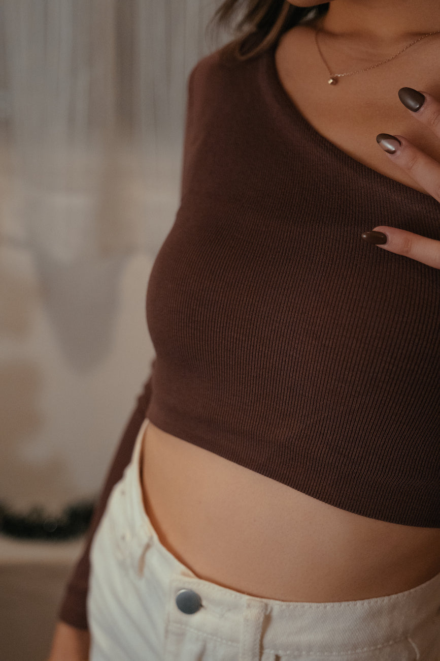 Single Shoulder Sexy Top