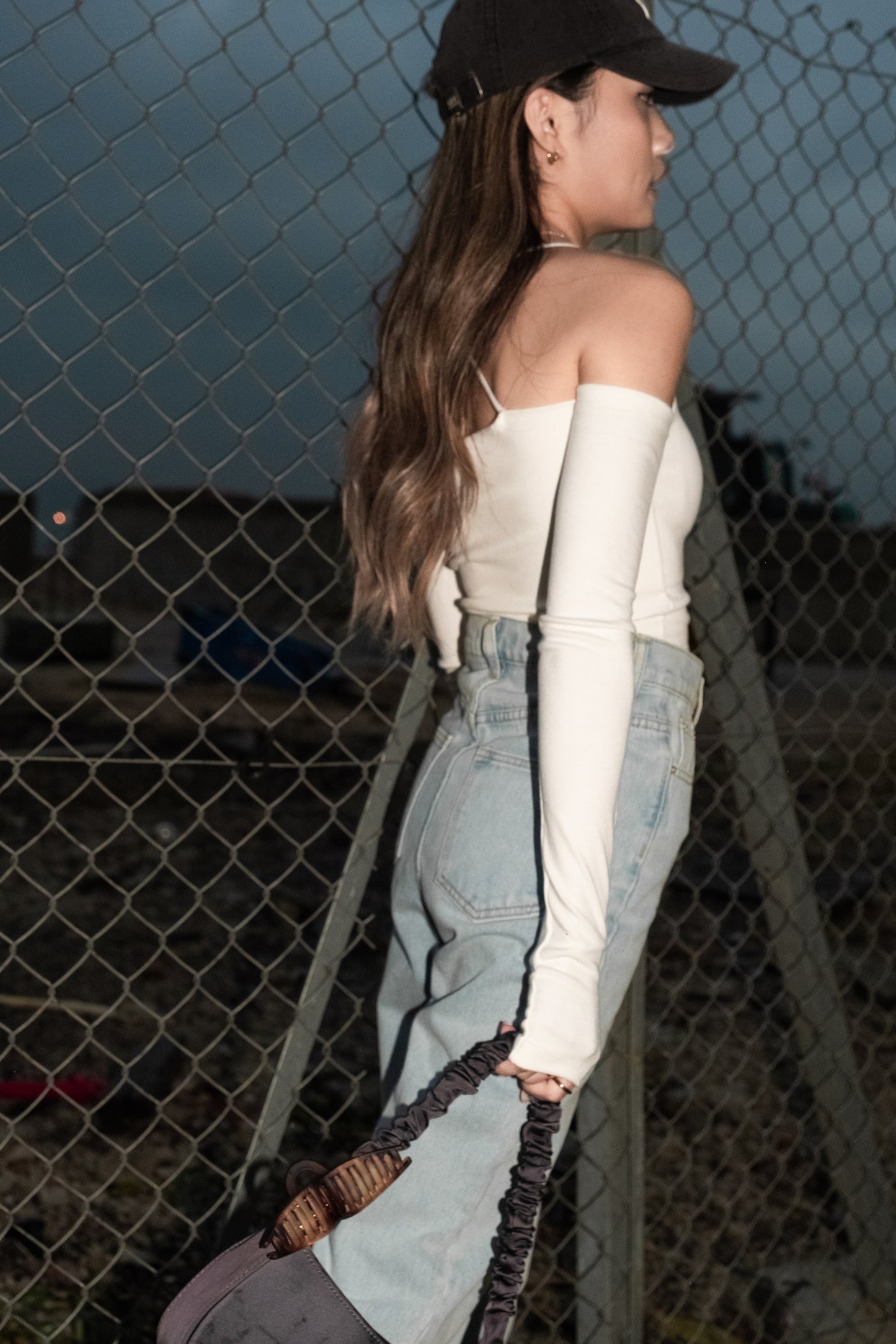 [ 極致小性感 ♥] Lovers Crossed Back Padded Top - White